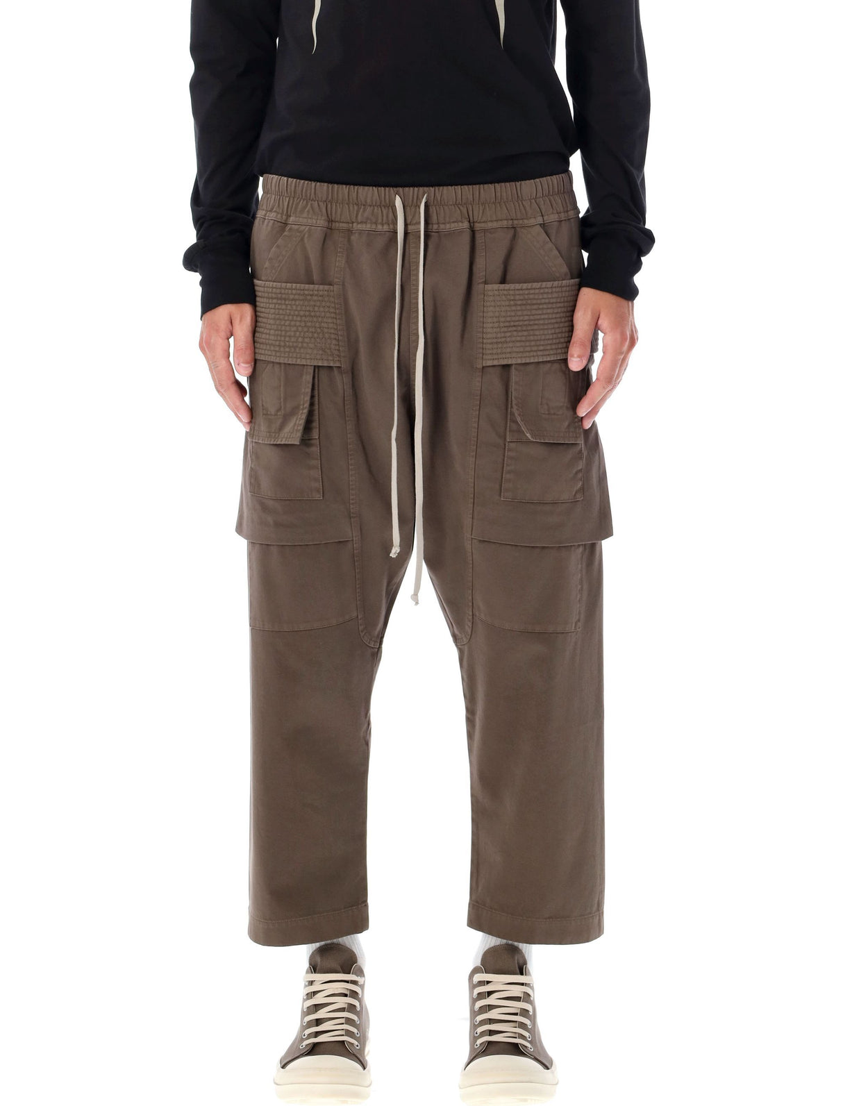 DRKSHDW Relaxed Drop-Crotch Cargo Pants - Size L