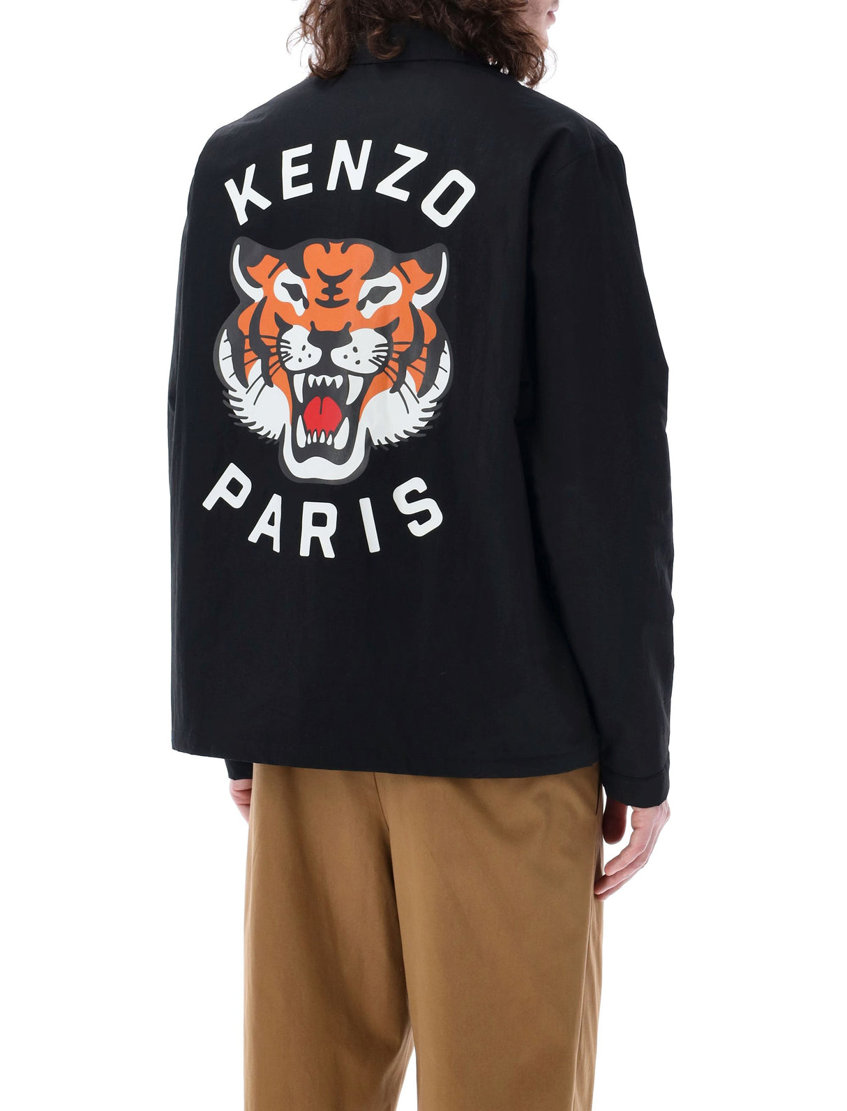 KENZO メンズラッキータイガーコーチジャケット - サイズL