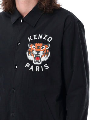 KENZO メンズラッキータイガーコーチジャケット - サイズL