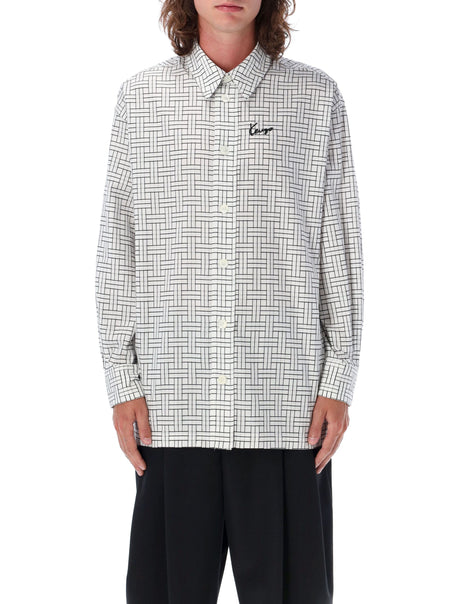 KENZO Relaxed Fit Oversize Shirt - Size L