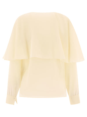 CHLOÉ Silk Georgette Regular Fit Blouse