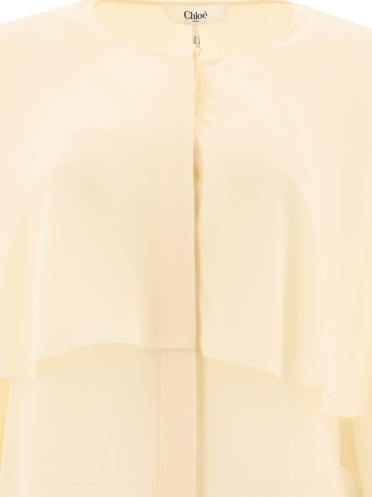 CHLOÉ Silk Georgette Regular Fit Blouse