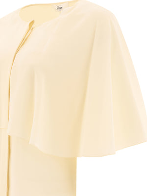 CHLOÉ Silk Georgette Regular Fit Blouse