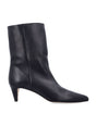 BY FAR Lysander Ankle Boots - Women’s 100% Leather Slip-On Style