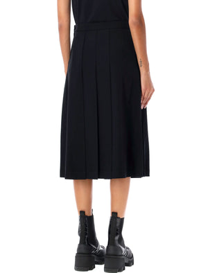 COMME DES GARÇONS High-Waisted Pleated Midi Skirt