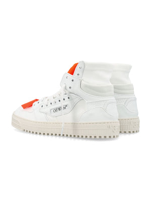 OFF-WHITE Urban Luxe Leather Hi-Top Sneakers