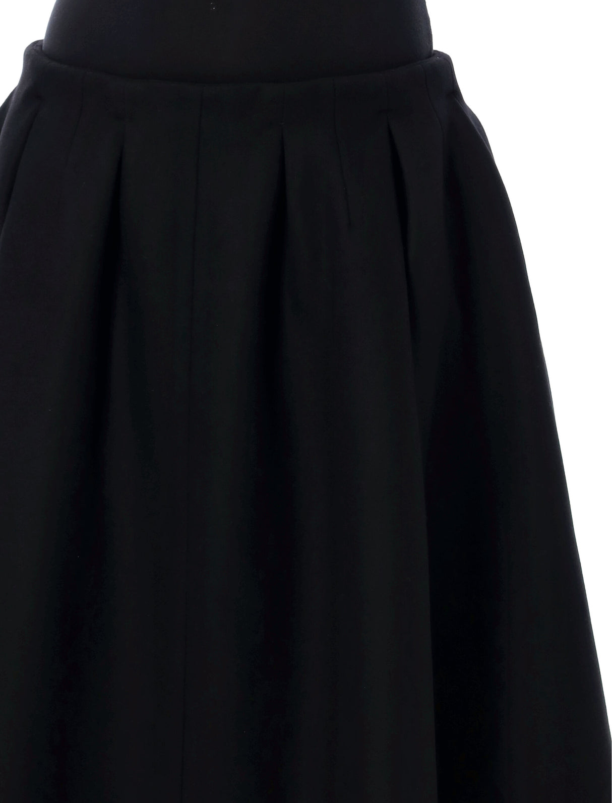 PATOU Pleated Midi Skirt