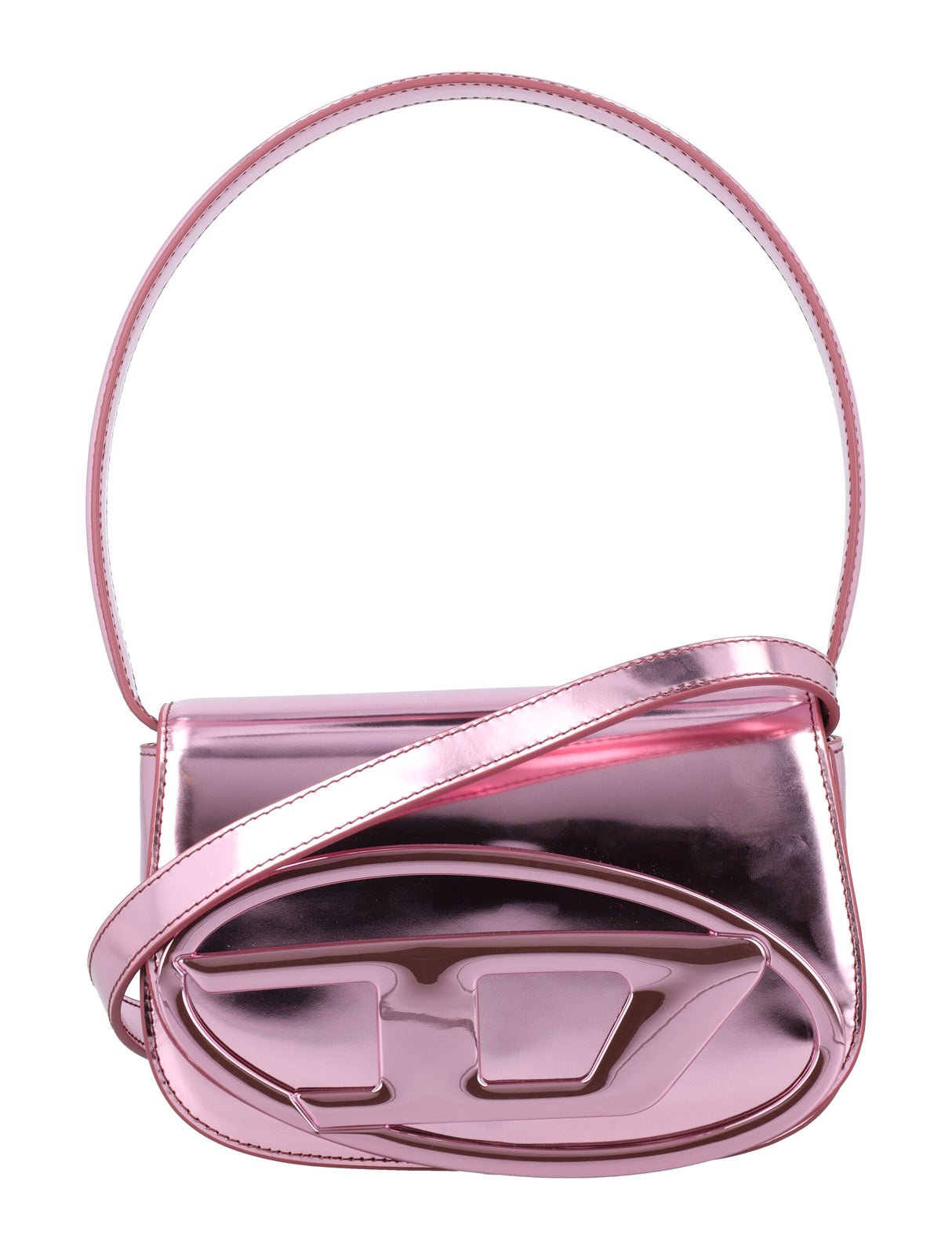 DIESEL Chic Mini Handbag with Detachable Strap - 12x19x5.5 cm