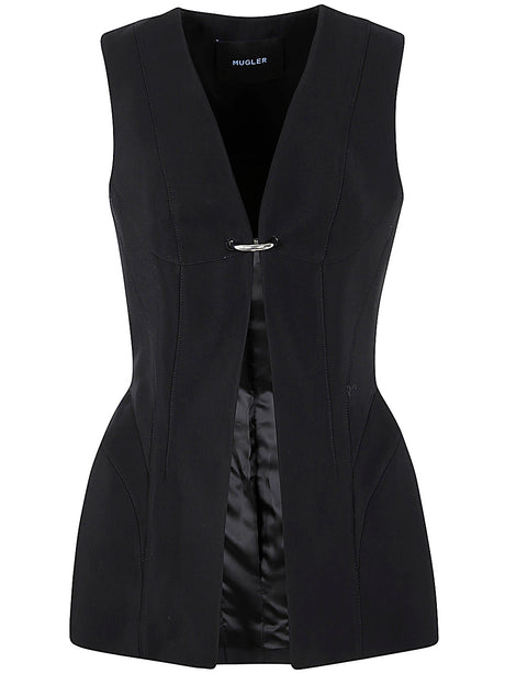 MUGLER Chic Women's Waist Jacket for Fall 2024