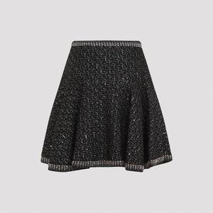 GIAMBATTISTA VALLI Chic Boucle Loop Mini Skirt for Women