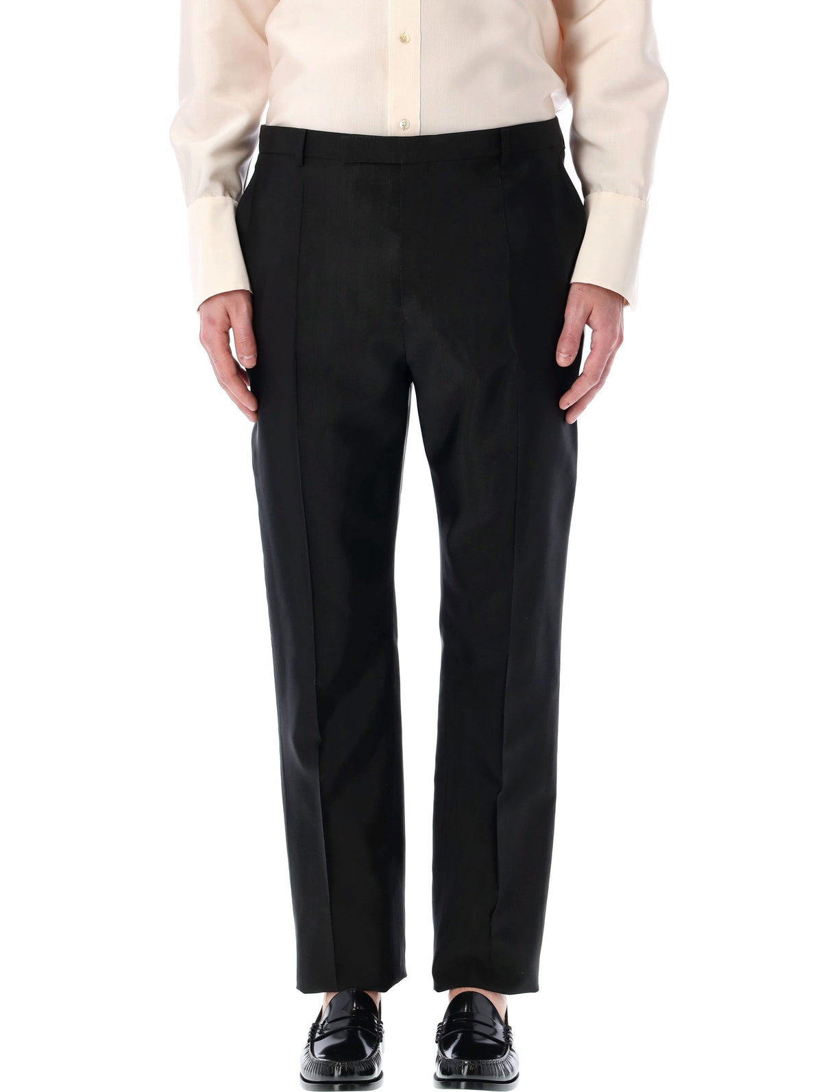 SAINT LAURENT High Waisted Pants - Men's Size 52