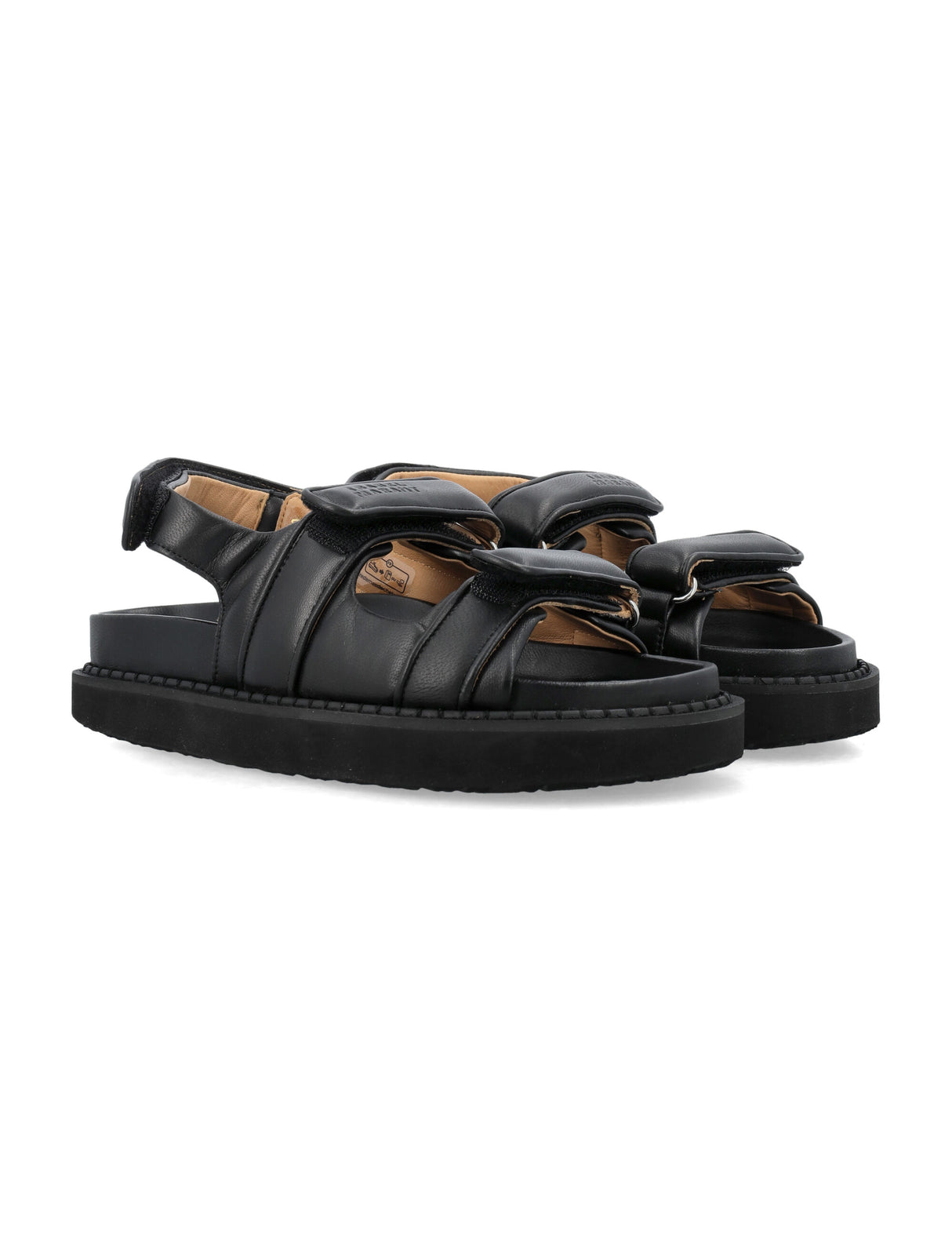 ISABEL MARANT Chic Lamb Leather Mini Sandals