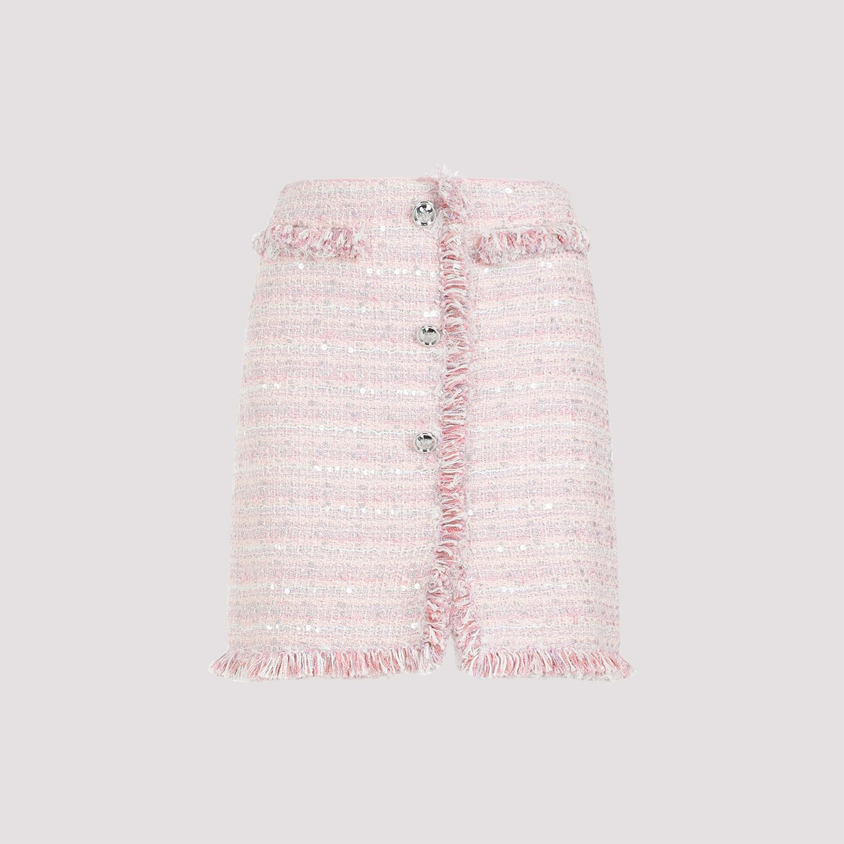 GIAMBATTISTA VALLI Chic Boucle Loop Mini Skirt