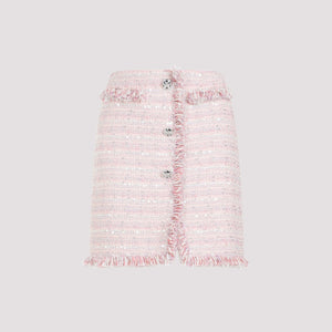 GIAMBATTISTA VALLI Chic Boucle Loop Mini Skirt