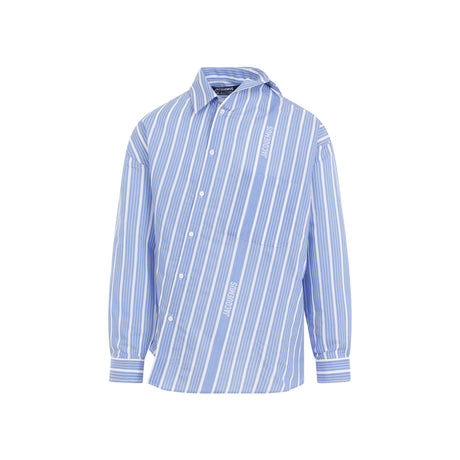 JACQUEMUS The Chemise Cuadro Mini Shirt