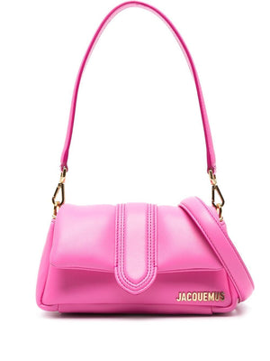 JACQUEMUS Mini Grained Leather Shoulder Bag