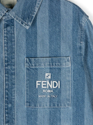 FENDI KIDS Mini Denim Blazer for Kids