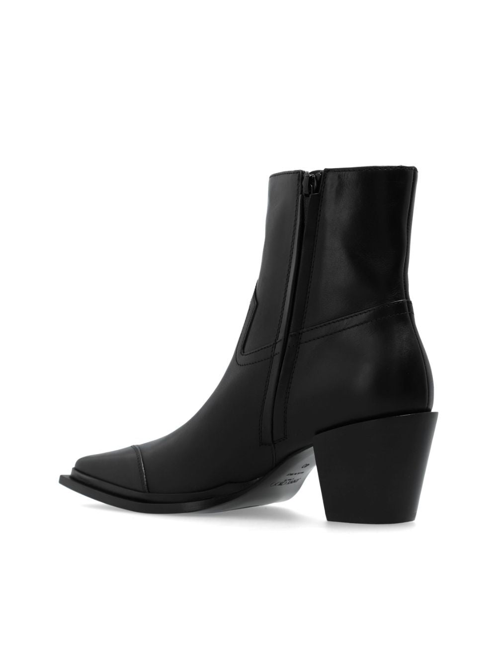 JIMMY CHOO Sophisticated Leather Boots with 6 cm Heel