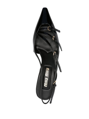 MIUMIU Men's Elegant Sling Back Pumps