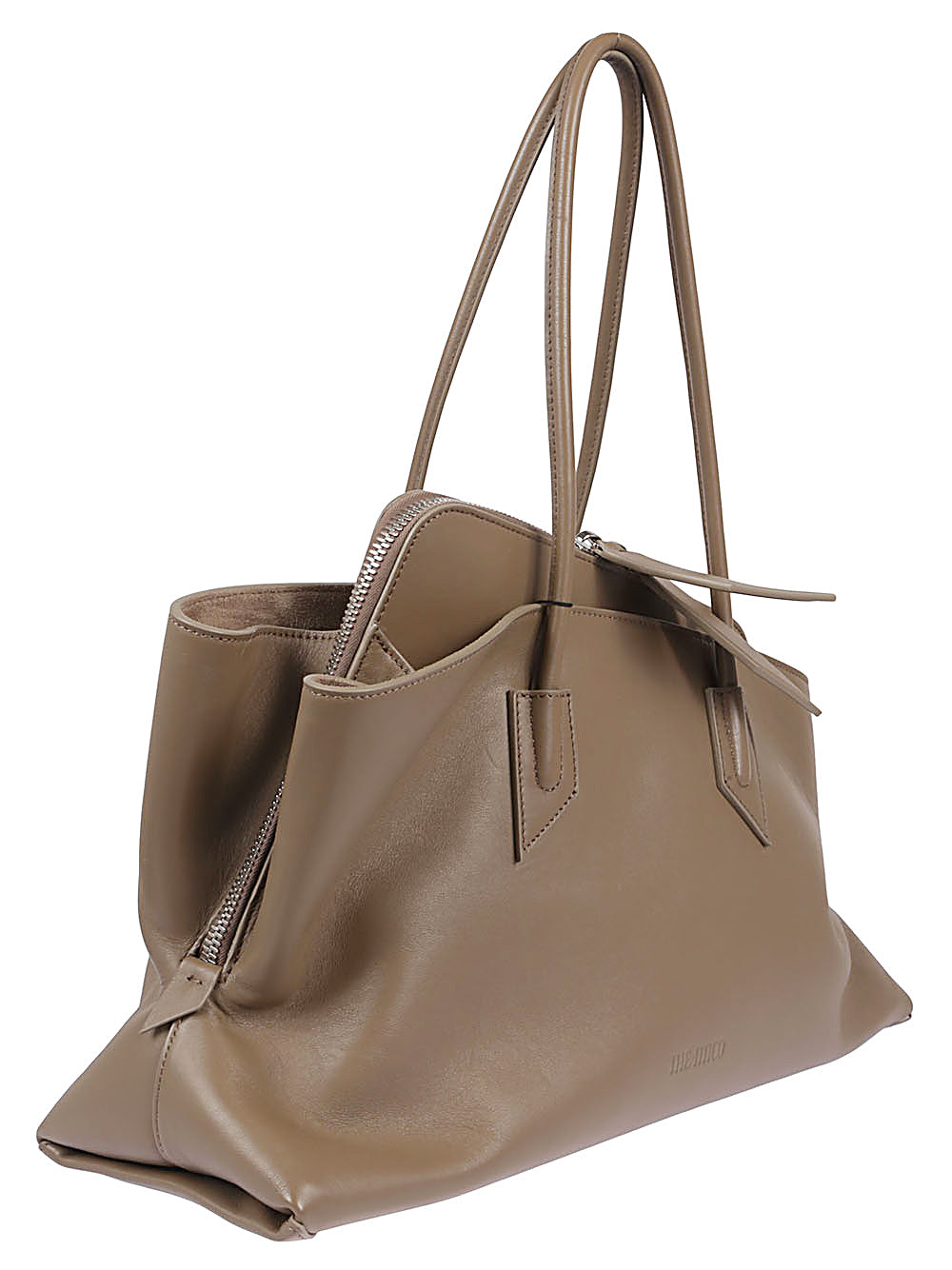 THE ATTICO Medium Leather Tote Handbag