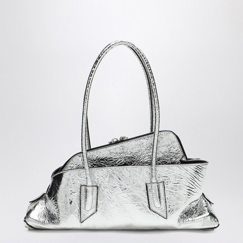 THE ATTICO Mini Brushed Suede Handbag