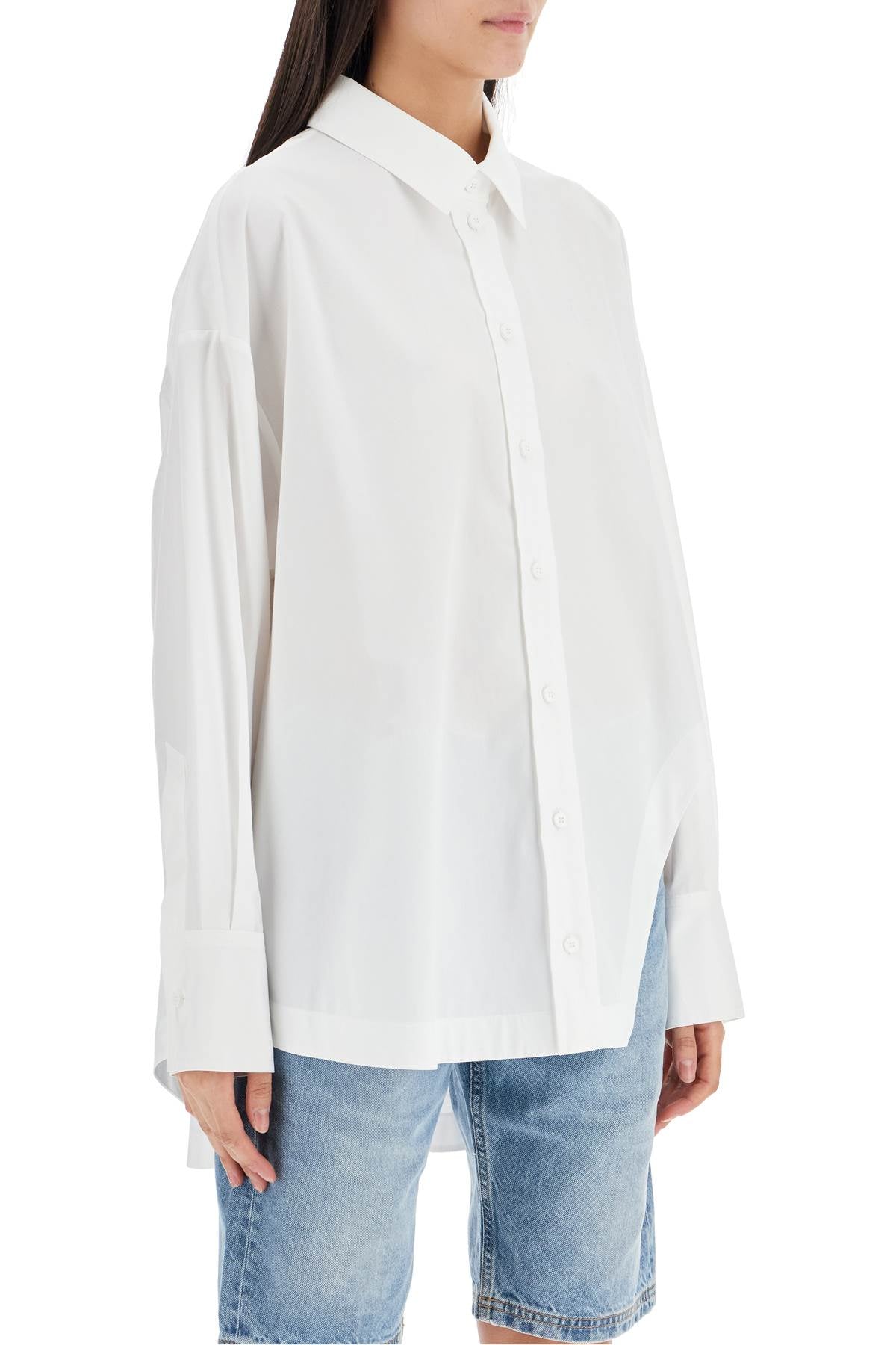 THE ATTICO Asymmetrical Oversized Shirt - Perfect for Spring Style