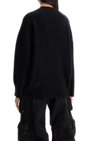 THE ATTICO Asymmetrical Wool and Cashmere Pullover - Size 38