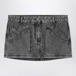 THE ATTICO Stylish Denim Mini Skirt