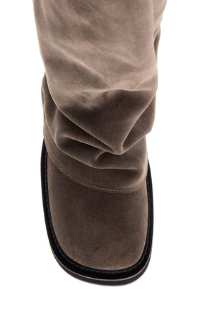 THE ATTICO Slouchy Suede Robin Boots for Women