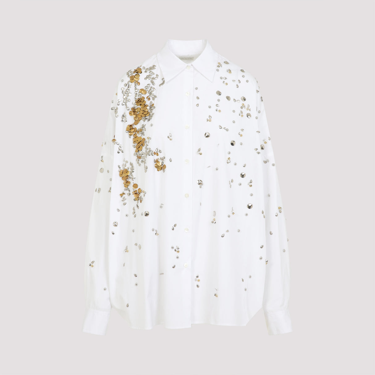 DRIES VAN NOTEN Casual Cotton Shirt for Women - SS25 Edition