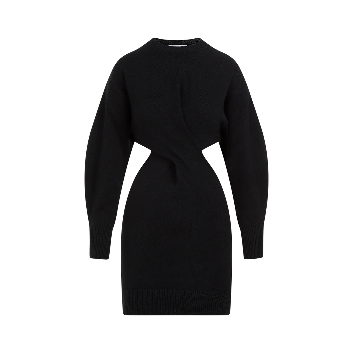 ALEXANDER MCQUEEN Chic Wool Mini Dress