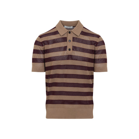 DRIES VAN NOTEN Mercy Stripe Polo for Men