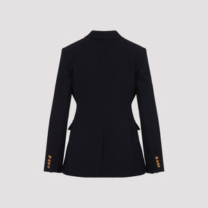 MAX MARA Double Breasted Cordonetto Jacket