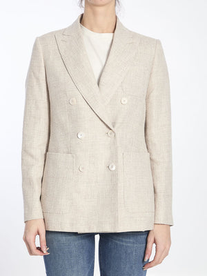 MAX MARA Double-Breasted Mini Jacket - Women's Size 42