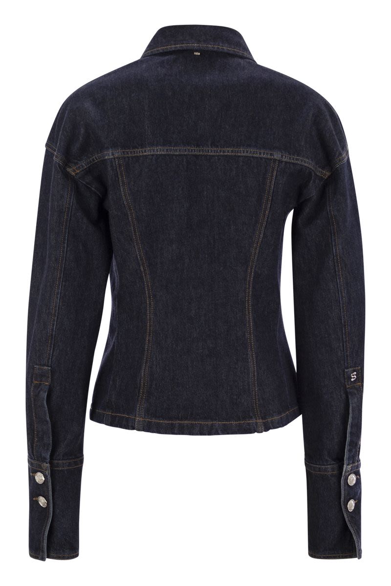 MAX MARA SPORTMAX Fitted Denim Jacket - SS25