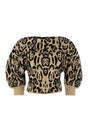 MAX MARA SPORTMAX Animal Jacquard Mini Sweater