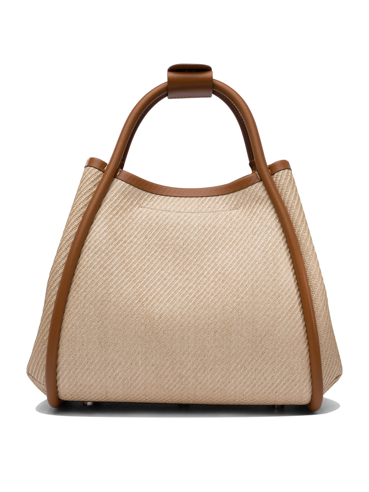 MAX MARA Mini Raffia-Effect Handbag