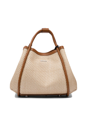 MAX MARA Mini Raffia-Effect Handbag