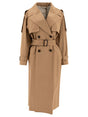 MAX MARA THE CUBE Drip Proof Cotton Trench Jacket