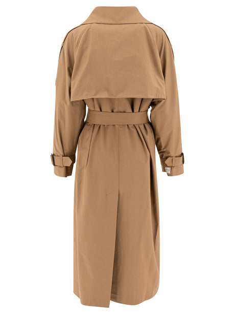 MAX MARA THE CUBE Drip Proof Cotton Trench Jacket