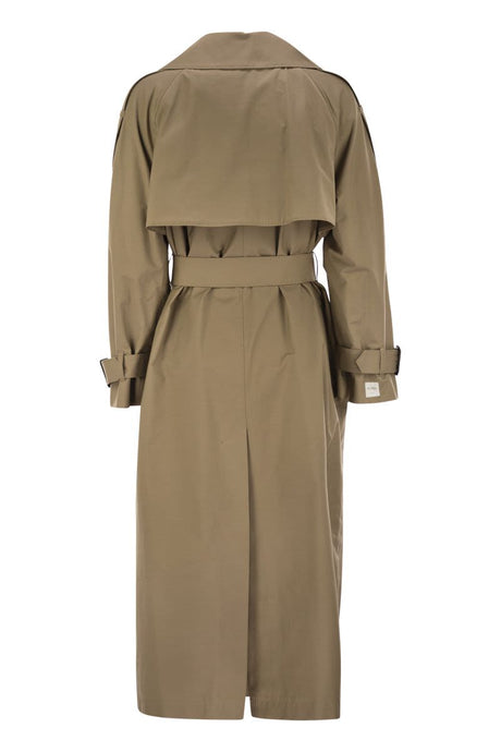 MAX MARA THE CUBE Oversized Drip-Proof Cotton Trench Jacket