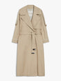 MAX MARA THE CUBE Trendy Mini Utrench Raincoat for Women