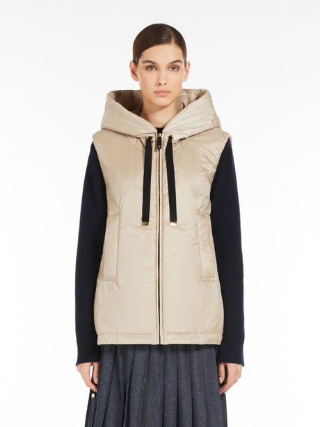 MAX MARA THE CUBE Sleeveless Mini Puffer Vest for Women