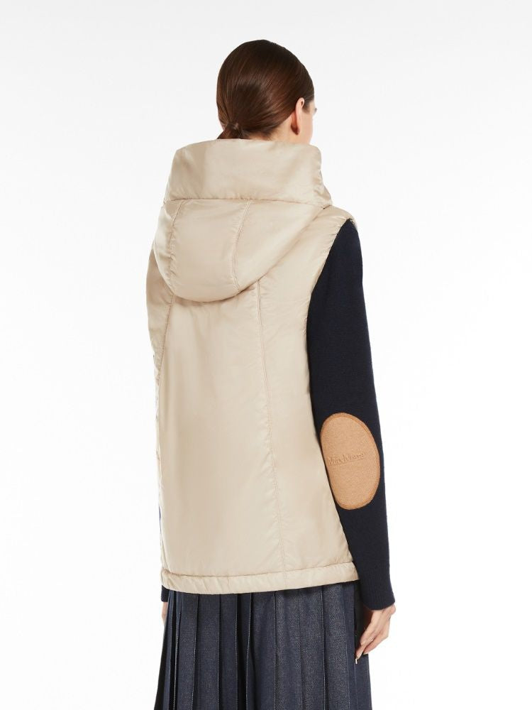 MAX MARA THE CUBE Sleeveless Mini Puffer Vest for Women