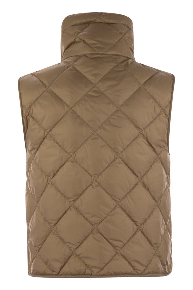 MAX MARA THE CUBE Sleeveless Mini Puffer Vest for Women