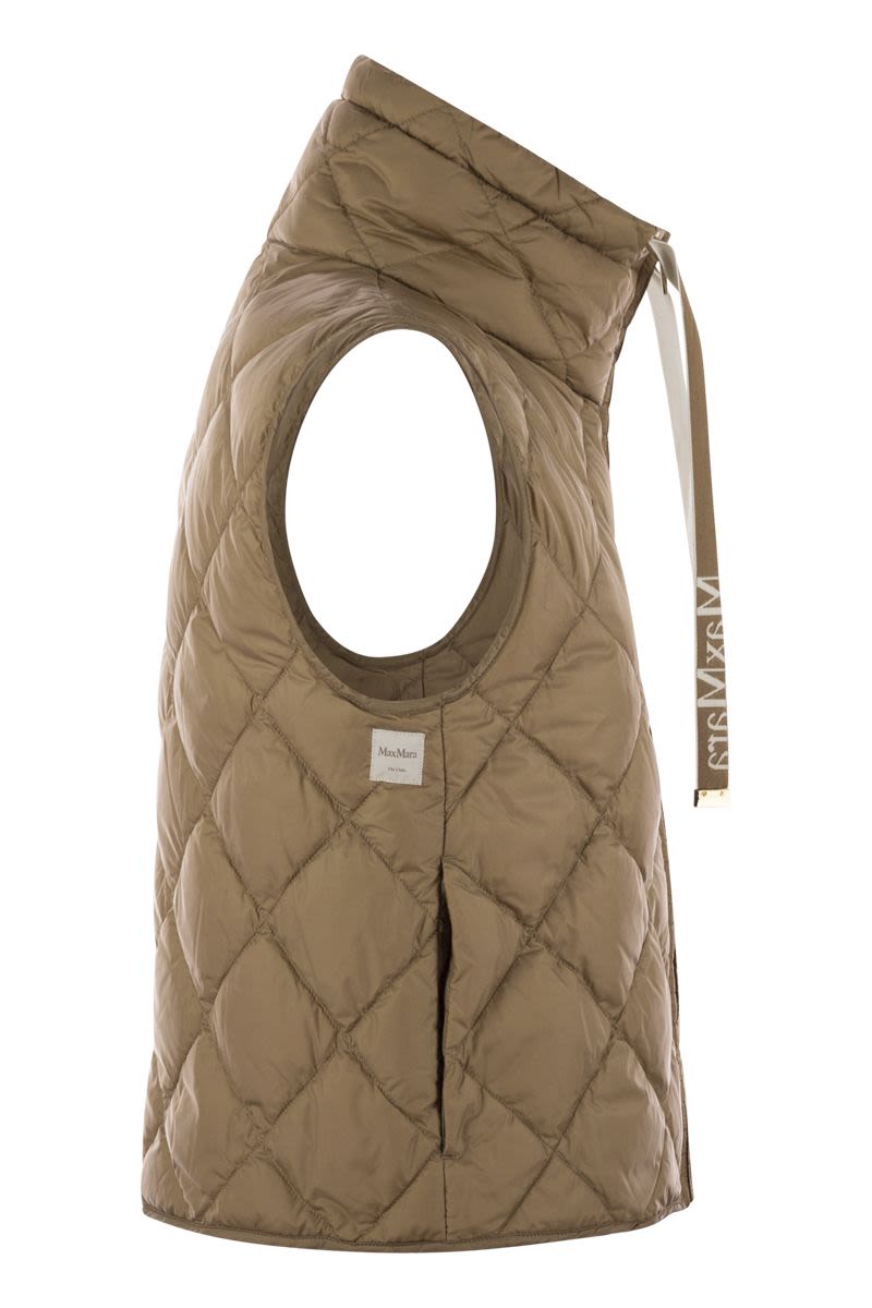 MAX MARA THE CUBE Sleeveless Mini Puffer Vest for Women