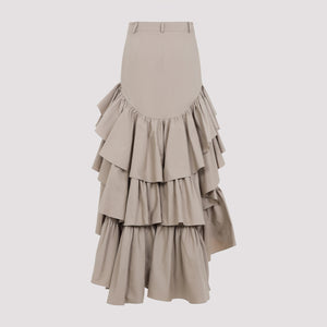 MOSCHINO COUTURE Cotton Long Skirt for Women