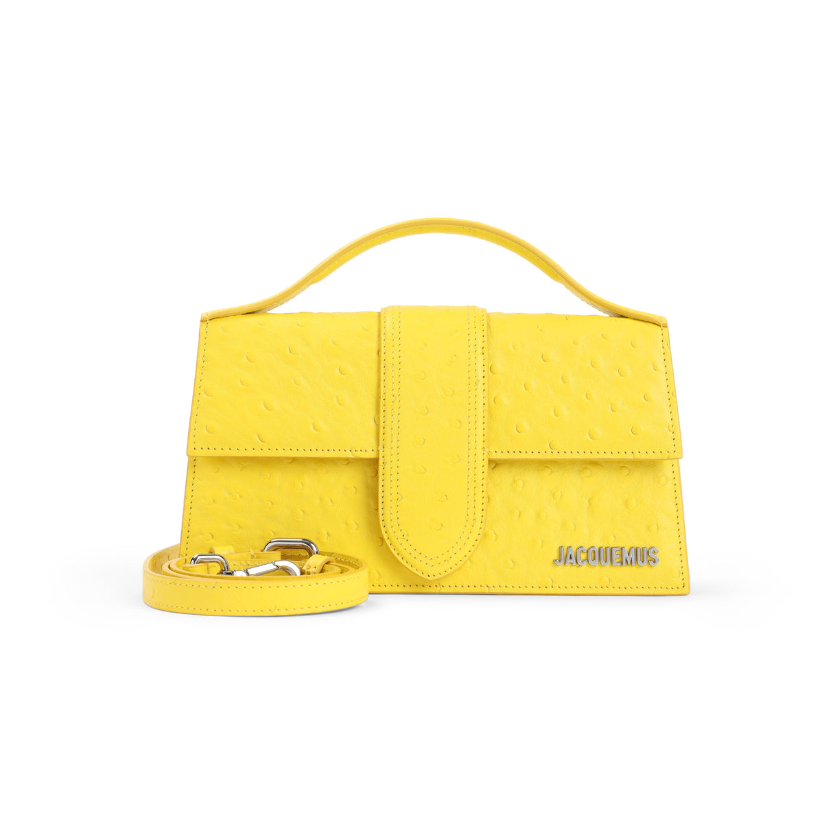 JACQUEMUS Mini Calfskin Handbag - 23.5cm x 13cm x 7cm