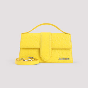 JACQUEMUS Mini Calfskin Handbag - 23.5cm x 13cm x 7cm