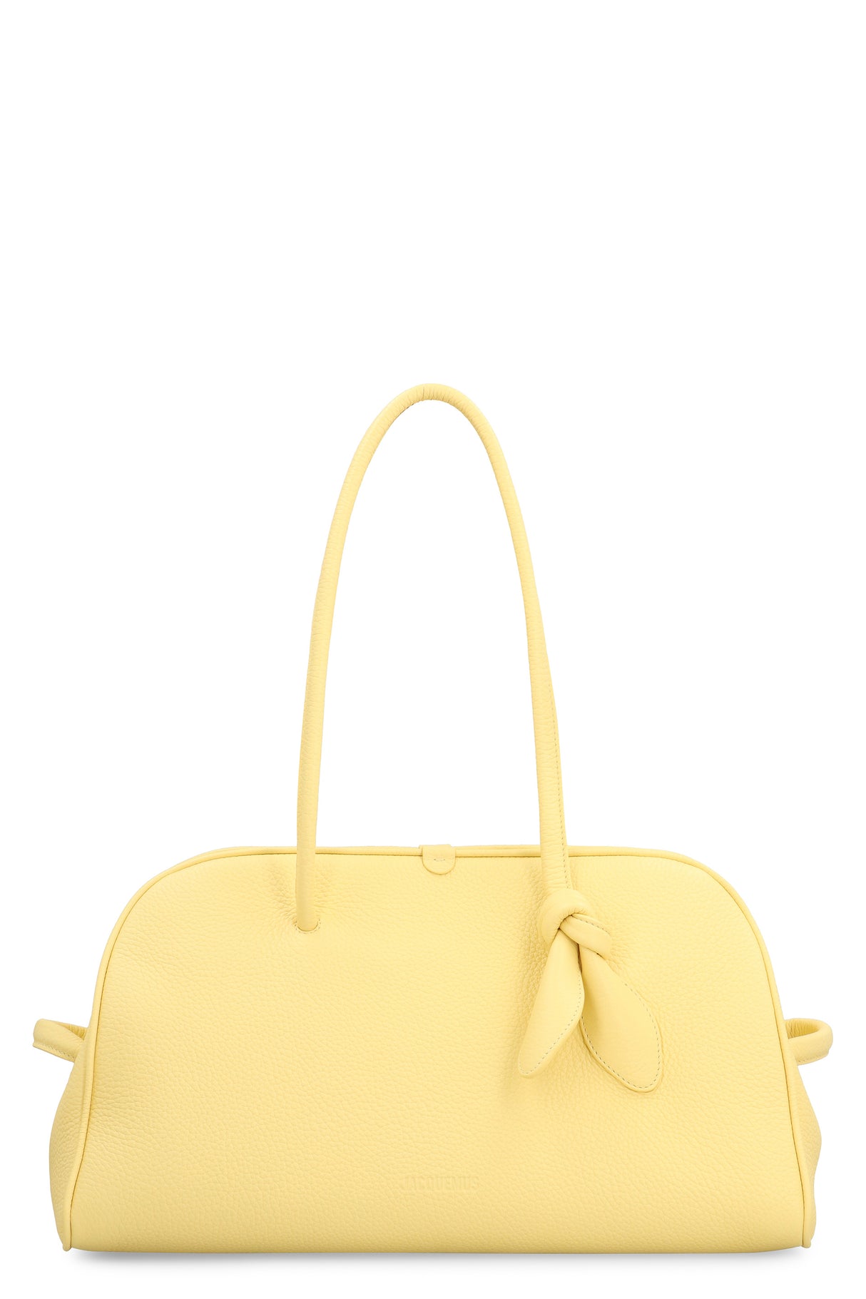 JACQUEMUS Pebbled Leather Shoulder Handbag - 39cm